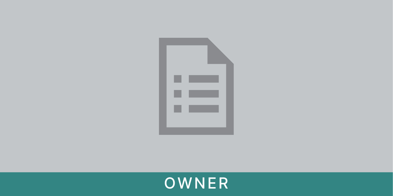 Forms Owner Forms Owner