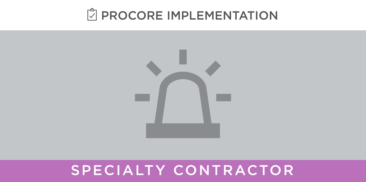 Incidents -- Specialty Contractor
