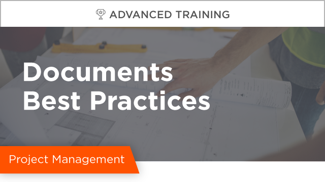 Documents Best Practices