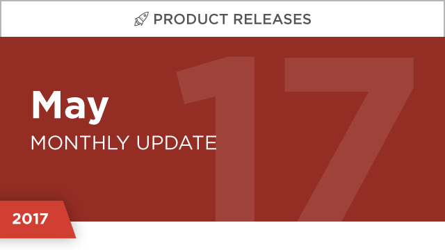 Product Releases: May 2017