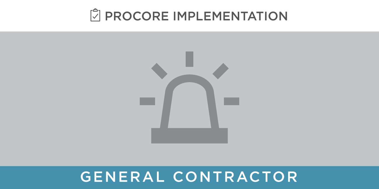 Incidents -- General Contractor