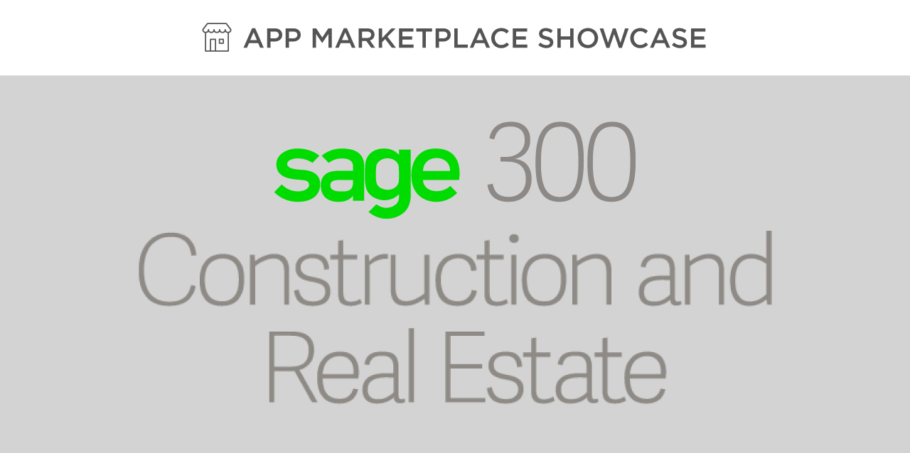 Sage 300 CRE®