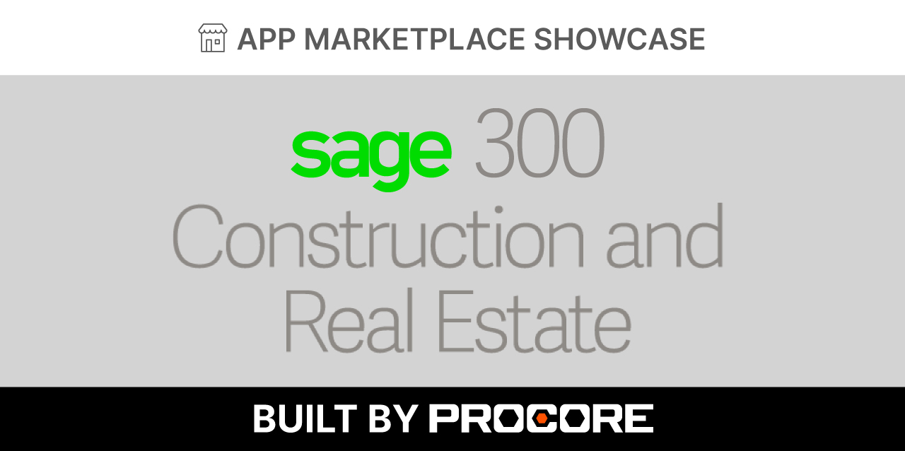 Sage 300 CRE®