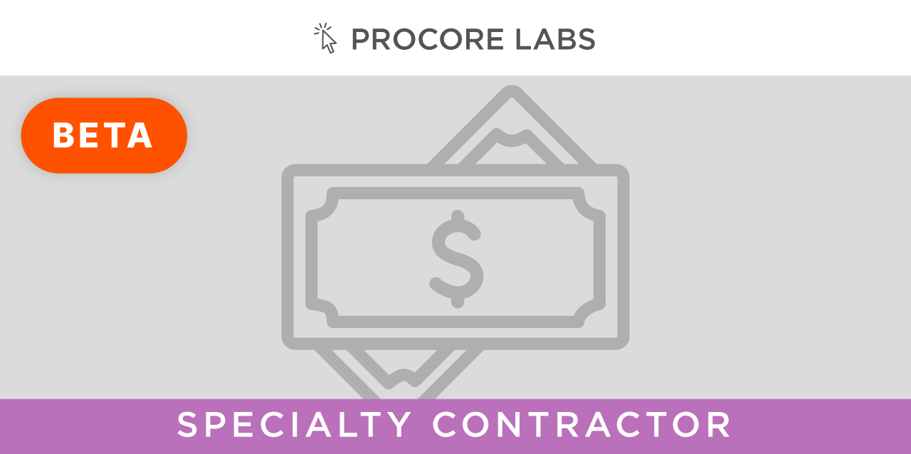 Financials Lab -- Specialty Contractor