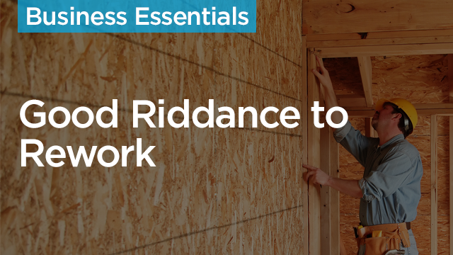 Good Riddance to Rework