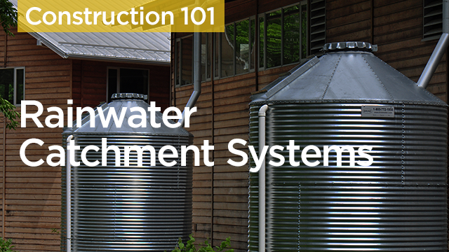 Rainwater Catchment Systems