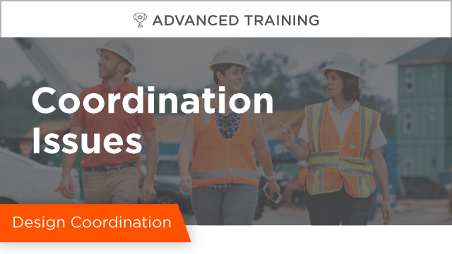 Design Coordination: Coordination Issues