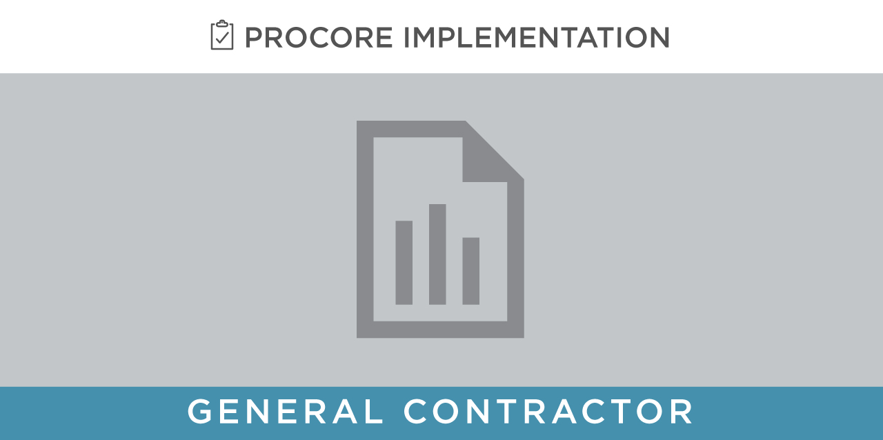 Reports -- General Contractor