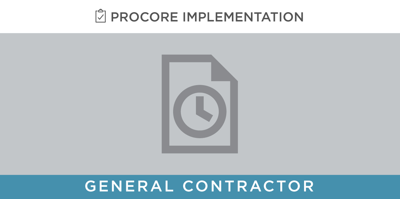 Timesheets -- General Contractor