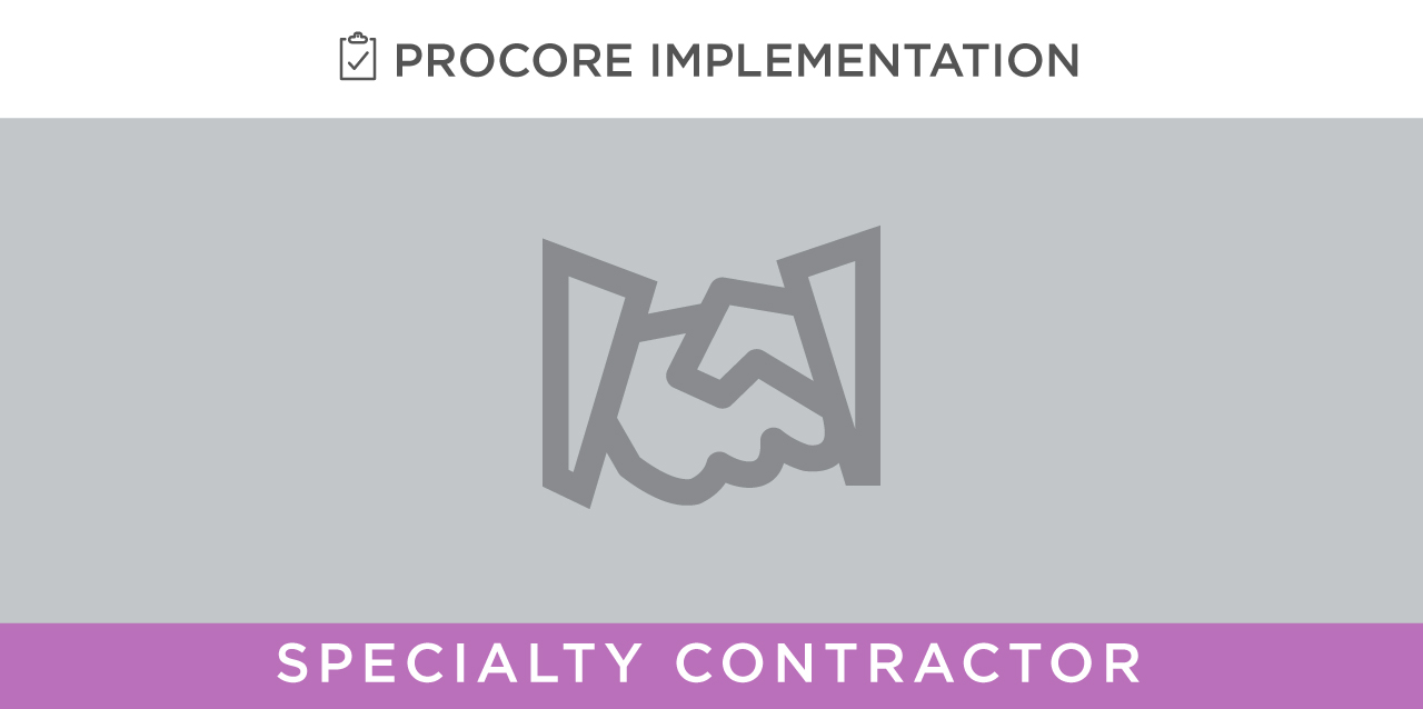 Commitments -- Specialty Contractor