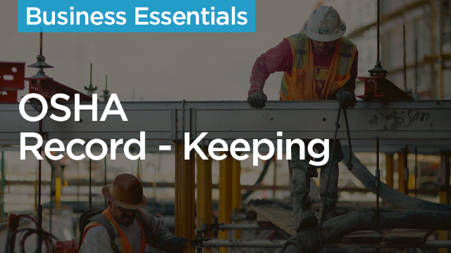 OSHA Record-Keeping in Construction