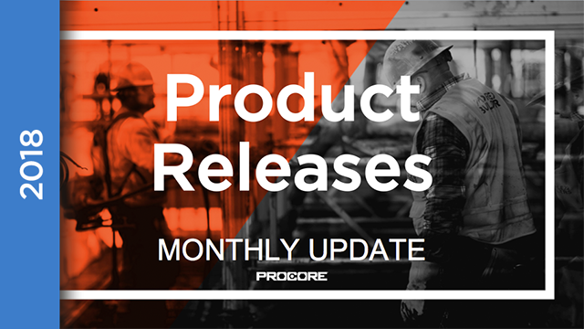 Product Releases: February 2018