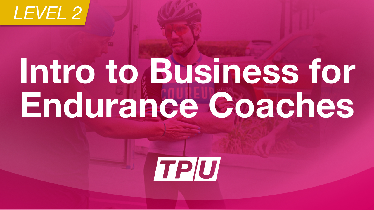 Introduction to Business for Endurance Coaches