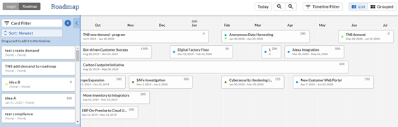 Changepoint SPM: Create and Configure a Roadmap