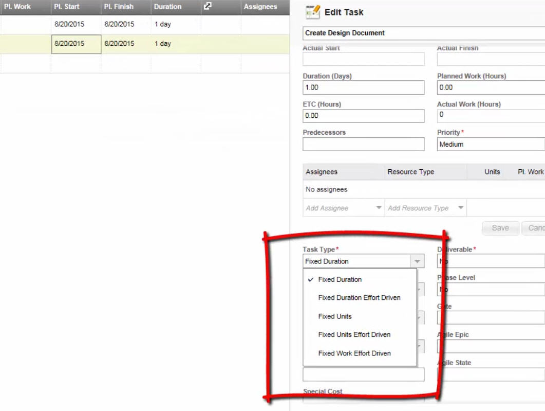 Changepoint PPM (Daptiv): Tasks Application (Advanced)