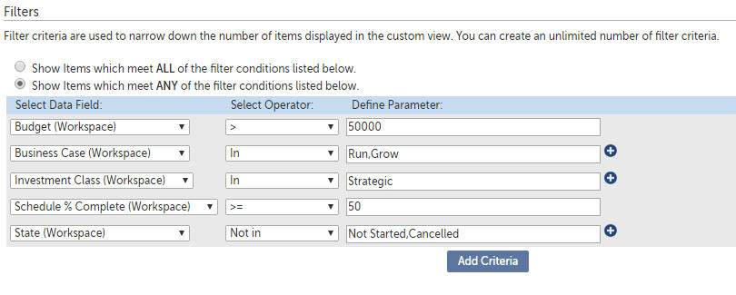 Changepoint PPM (Daptiv): Custom Views