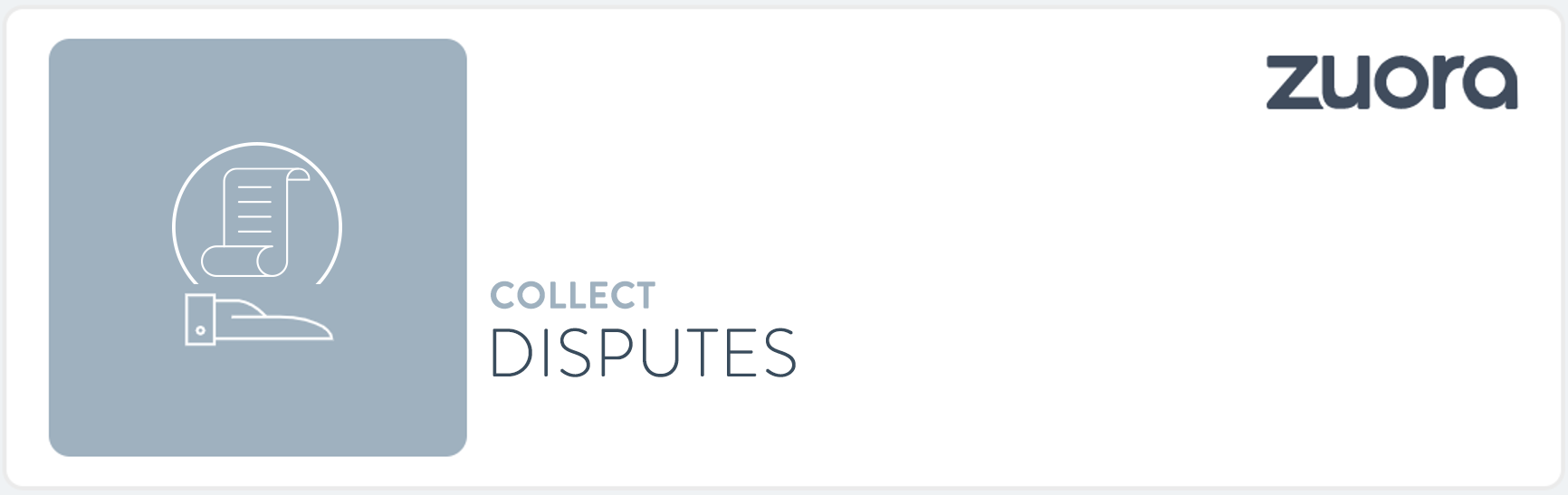 Collect - Disputes