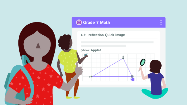 The Kiddom Student Experience for Open Up Resources Math