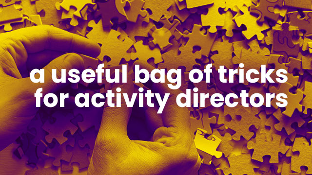 Products Every Activity Director Needs