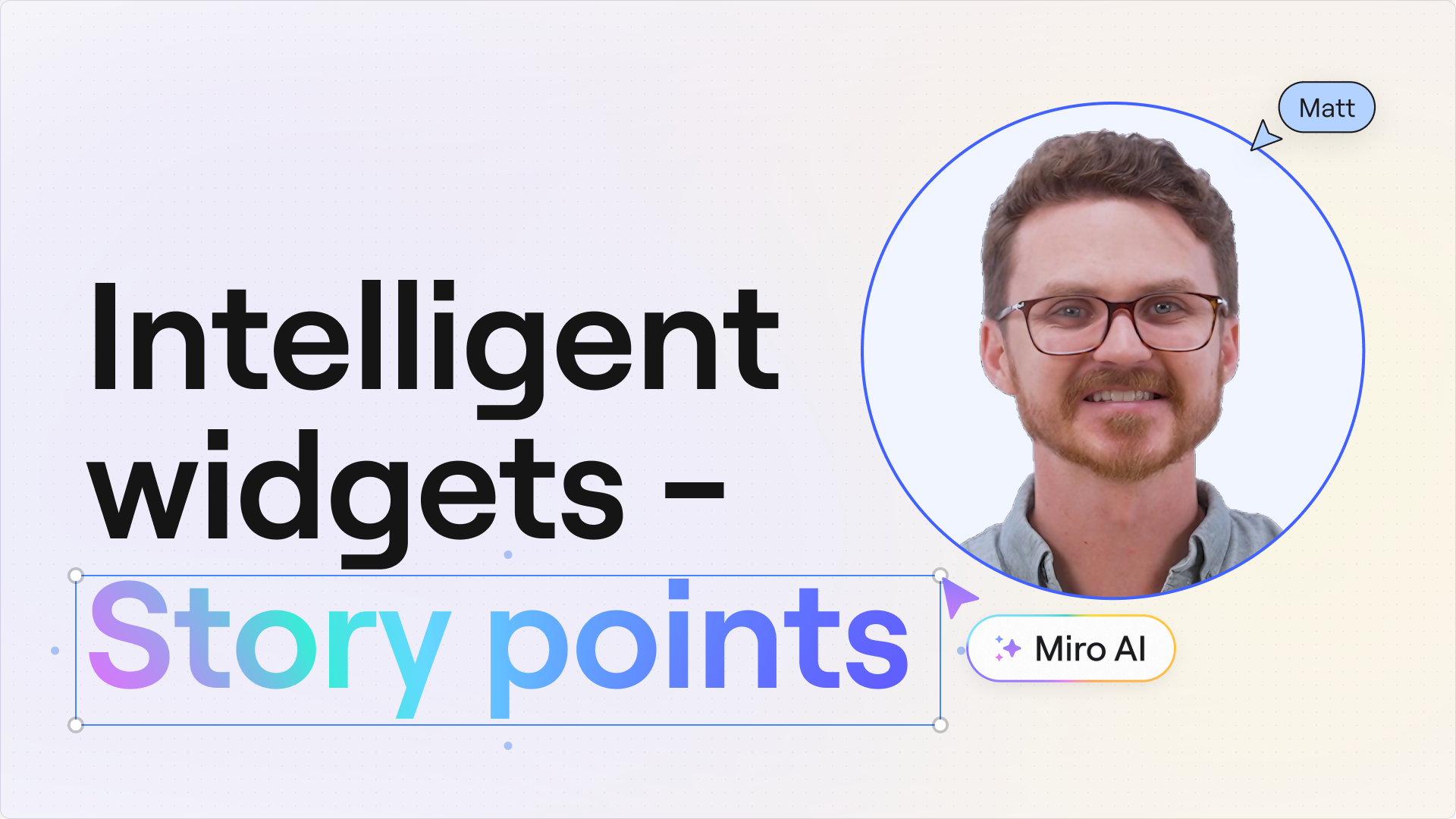 Intelligent widgets story points