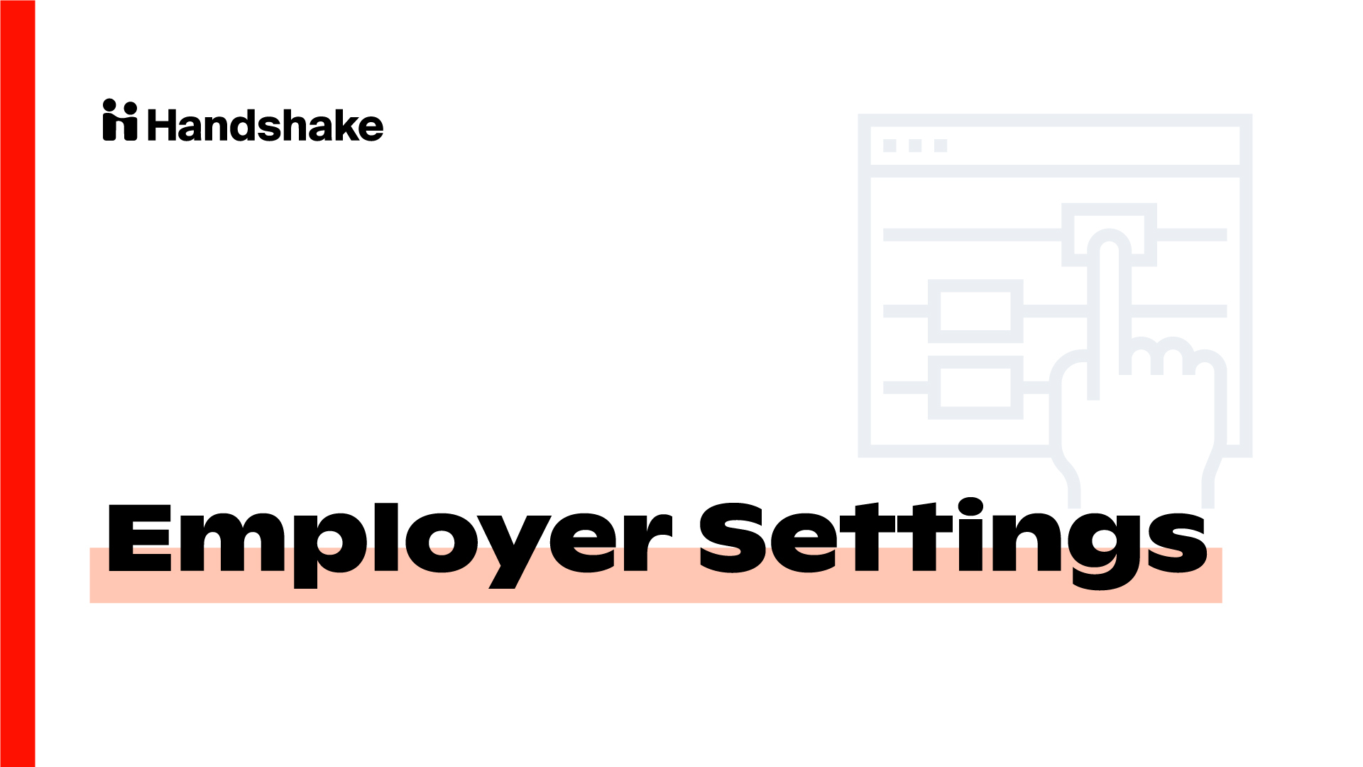 Milestone 4: Employer Settings