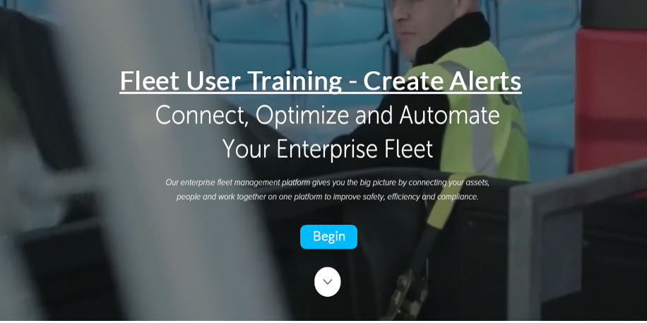 Fleet User - Create Alerts