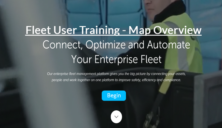 Fleet User - Map Overview
