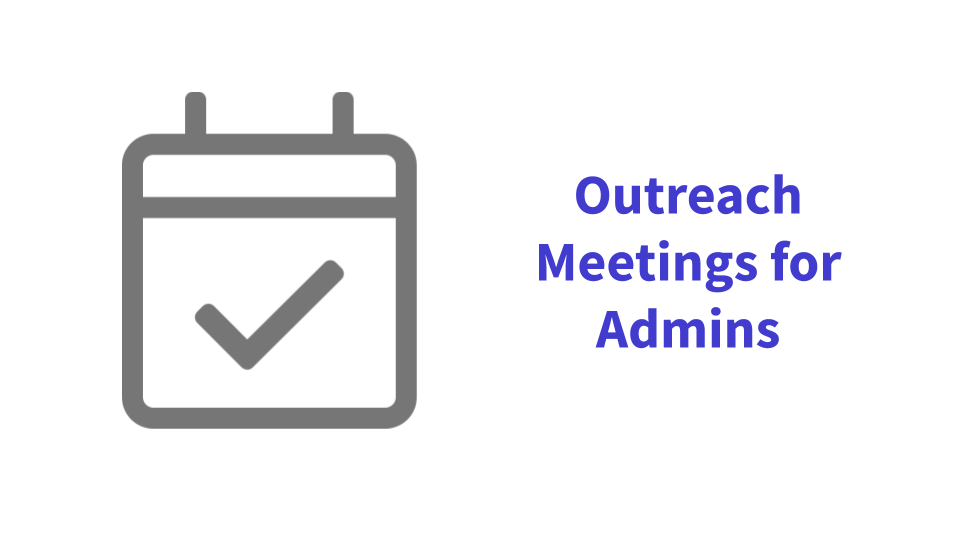 Meetings Setup for Admins