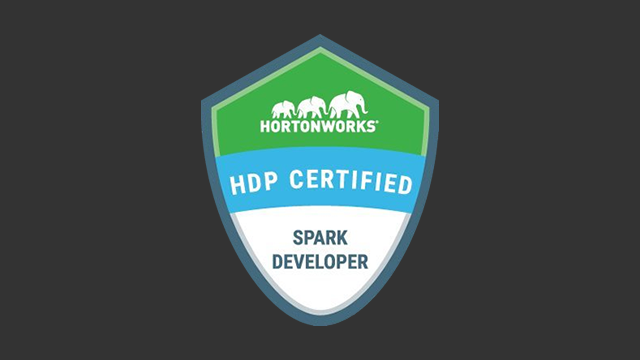 HDP Certified Spark Developer (HDPCSD2018) Exam