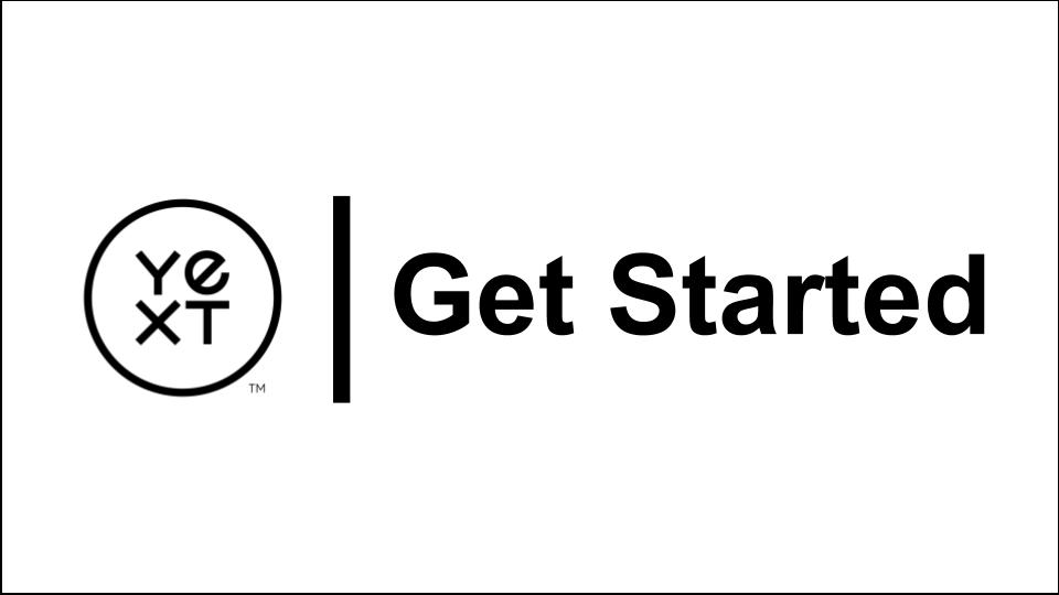 Get Started