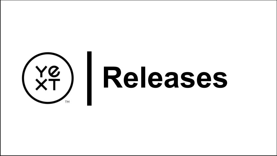 Seasonal Releases