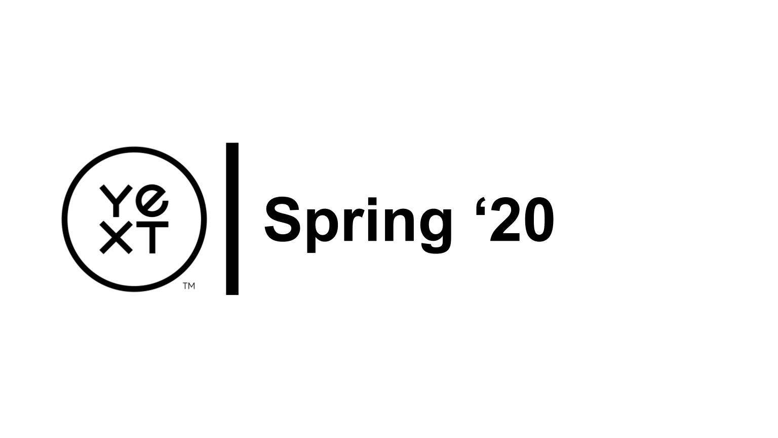 Partner | Spring '20 Release Updates