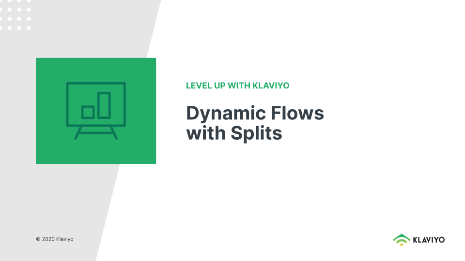 Level Up: Dynamic Flows with Splits