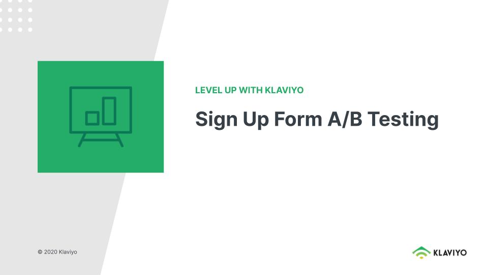 Level Up: Signup Form A/B Testing