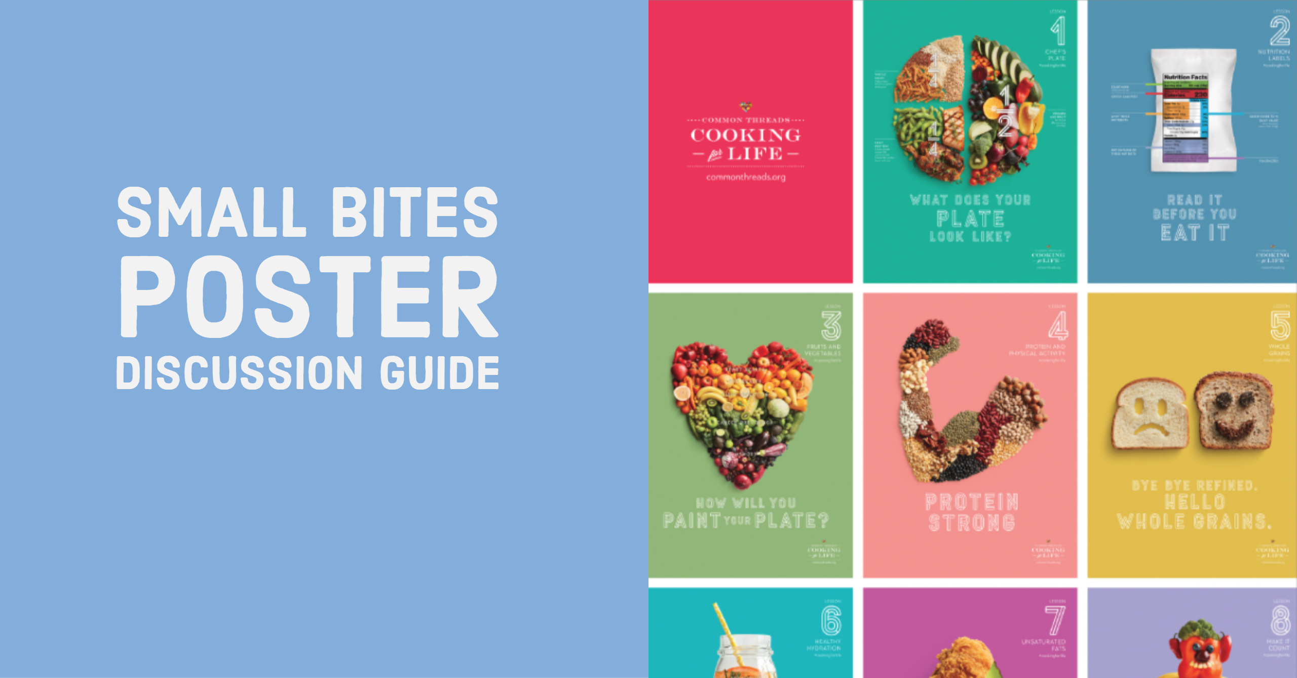 Materials: Small Bites Poster Discussion Guide