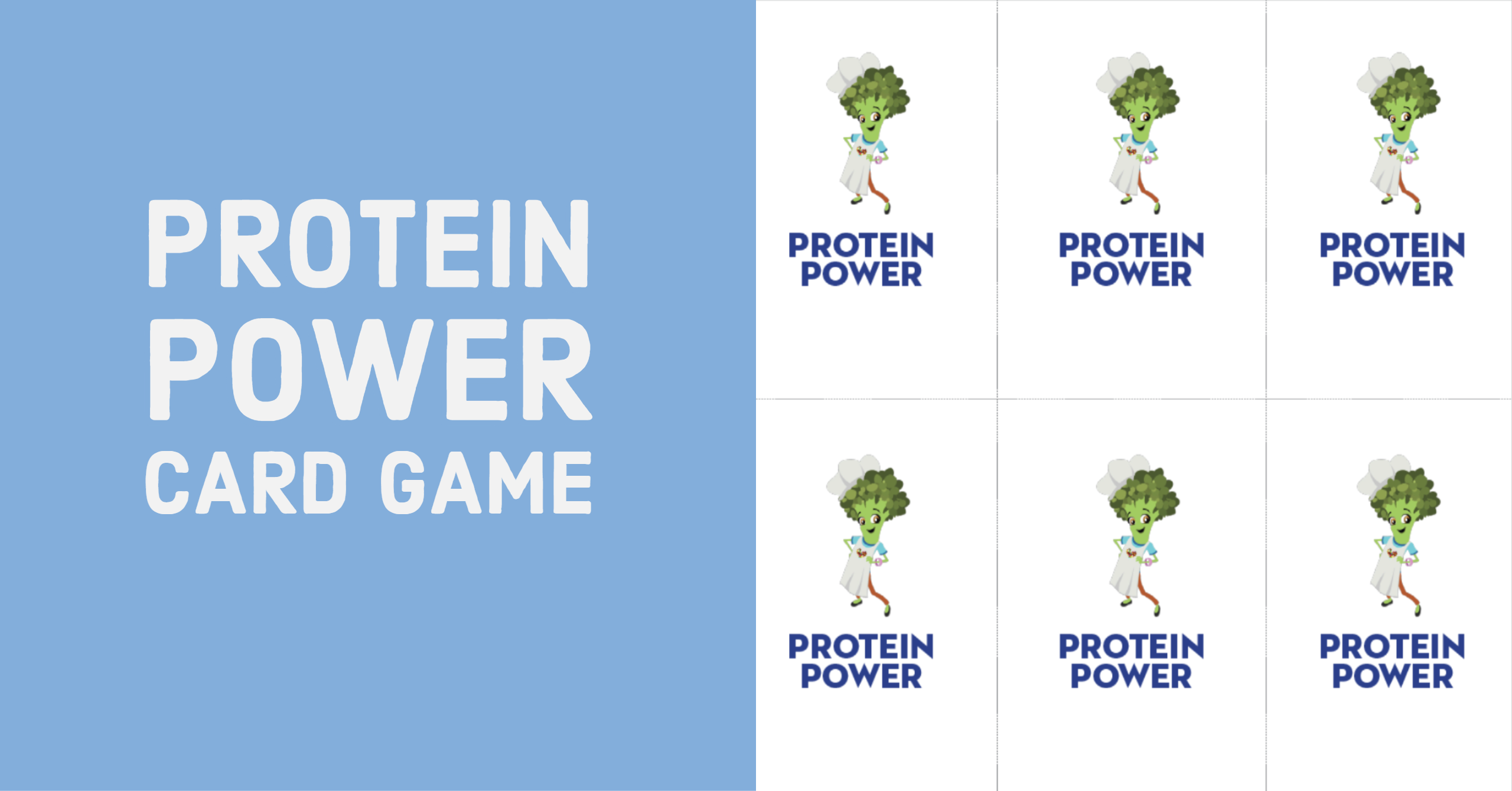 Materials: Protein Power Game