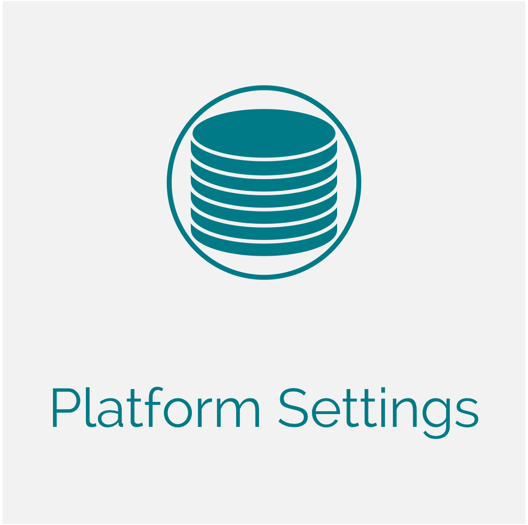 Platform Settings