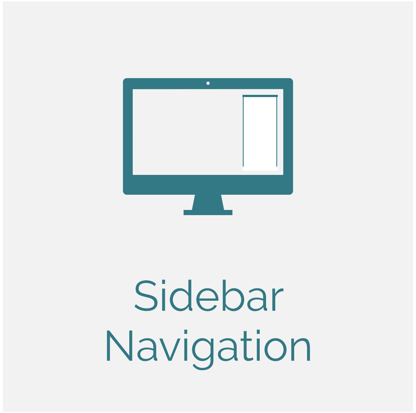 Sidebar Navigation