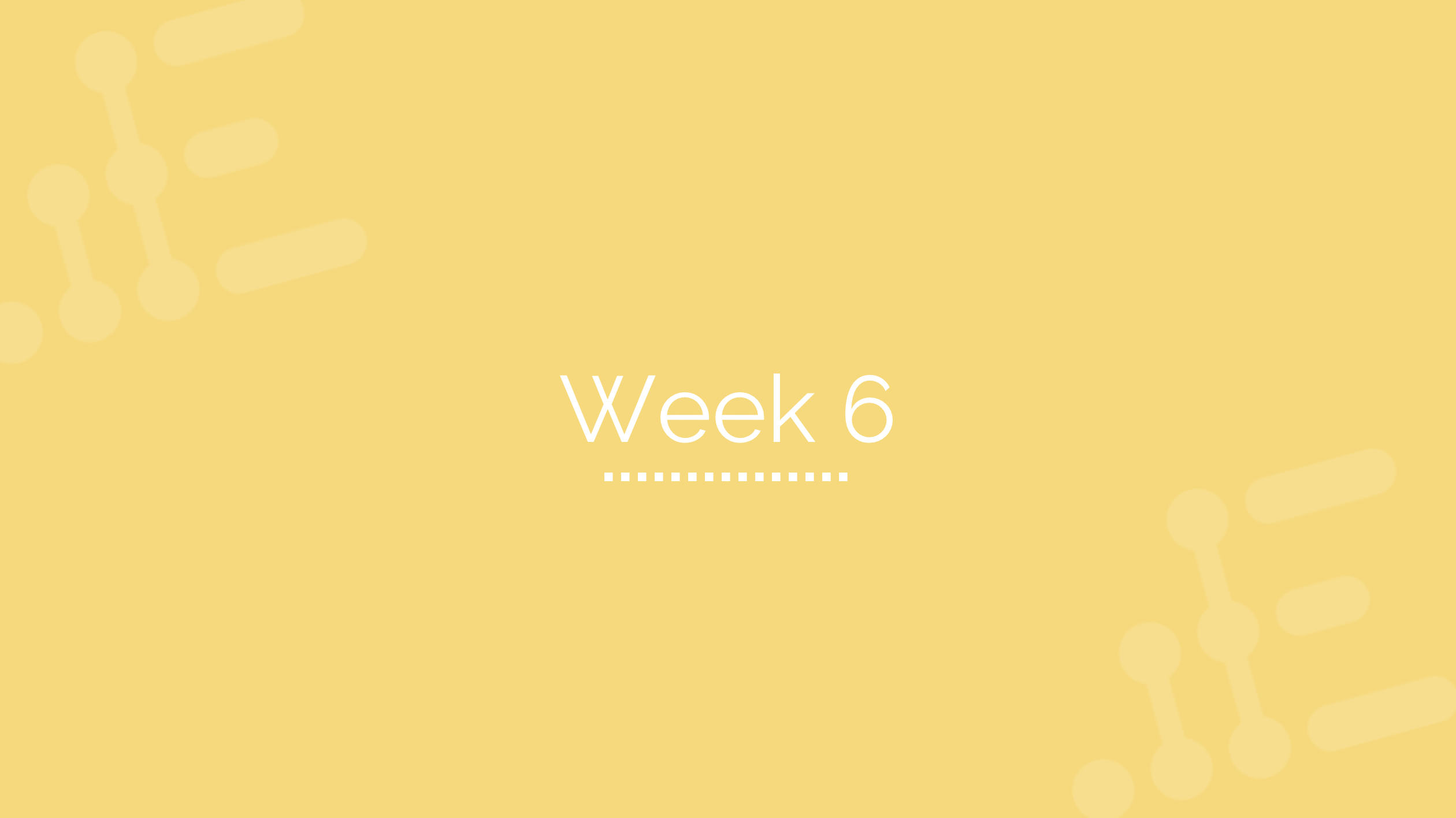 Week 6 - Customers