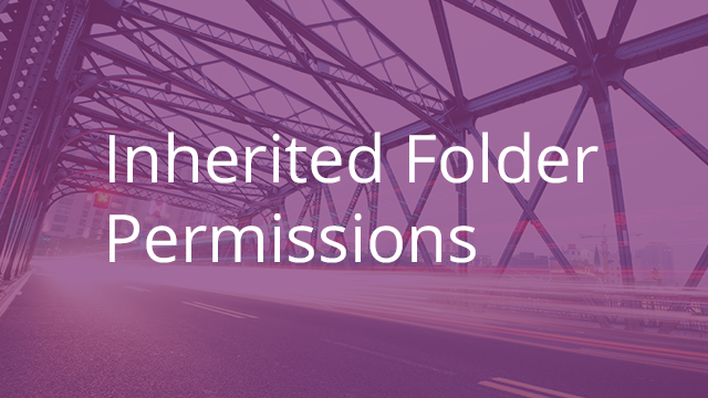 Inherited Folder Permissions