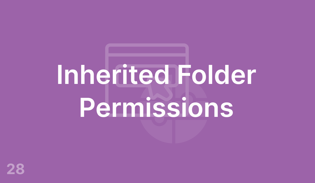 Inherited Folder Permissions (#28)