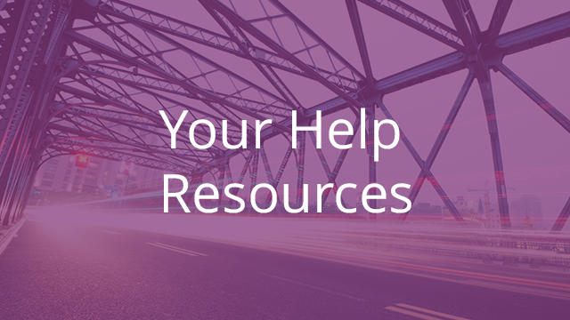 Your Help Resources