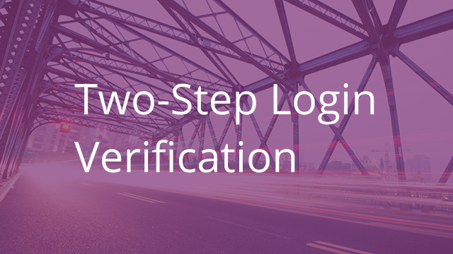 Two-step Login Verification