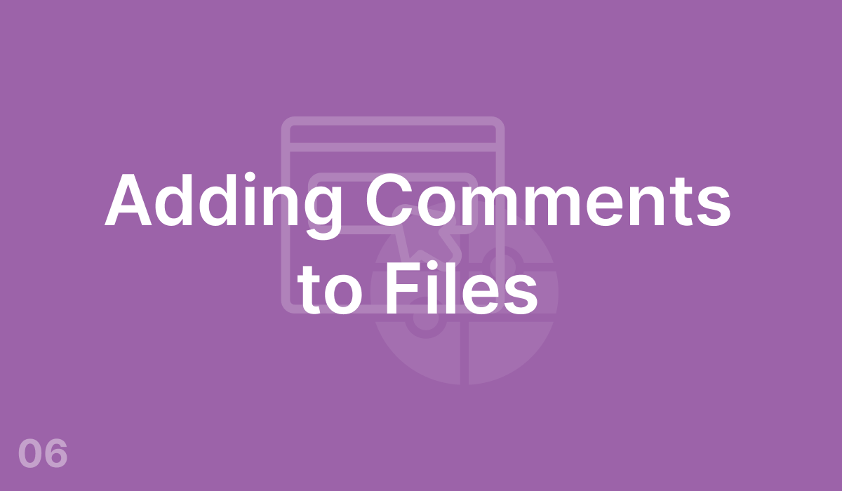 Adding Comments to Files (#6)