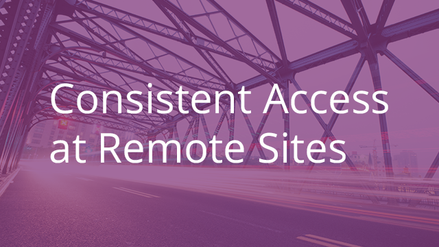 Consistent Access to Content at Remote Sites