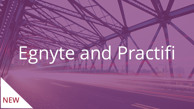 Egnyte and Practifi