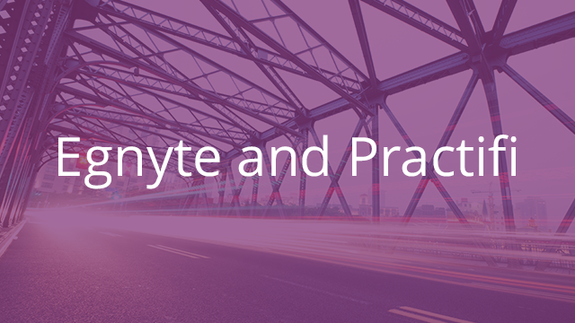 Egnyte and Practifi