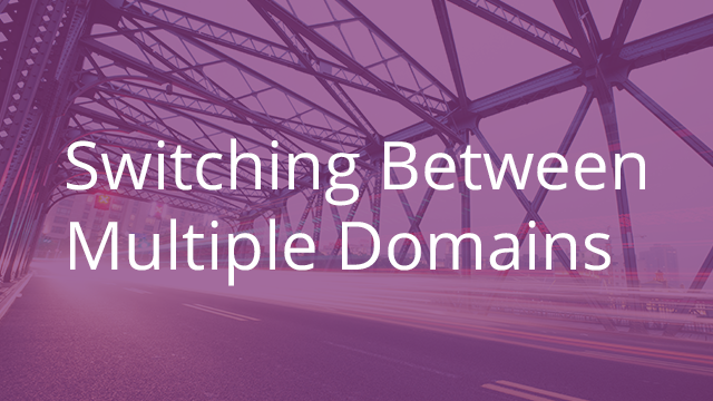Switching Between Two or More Egnyte Domains