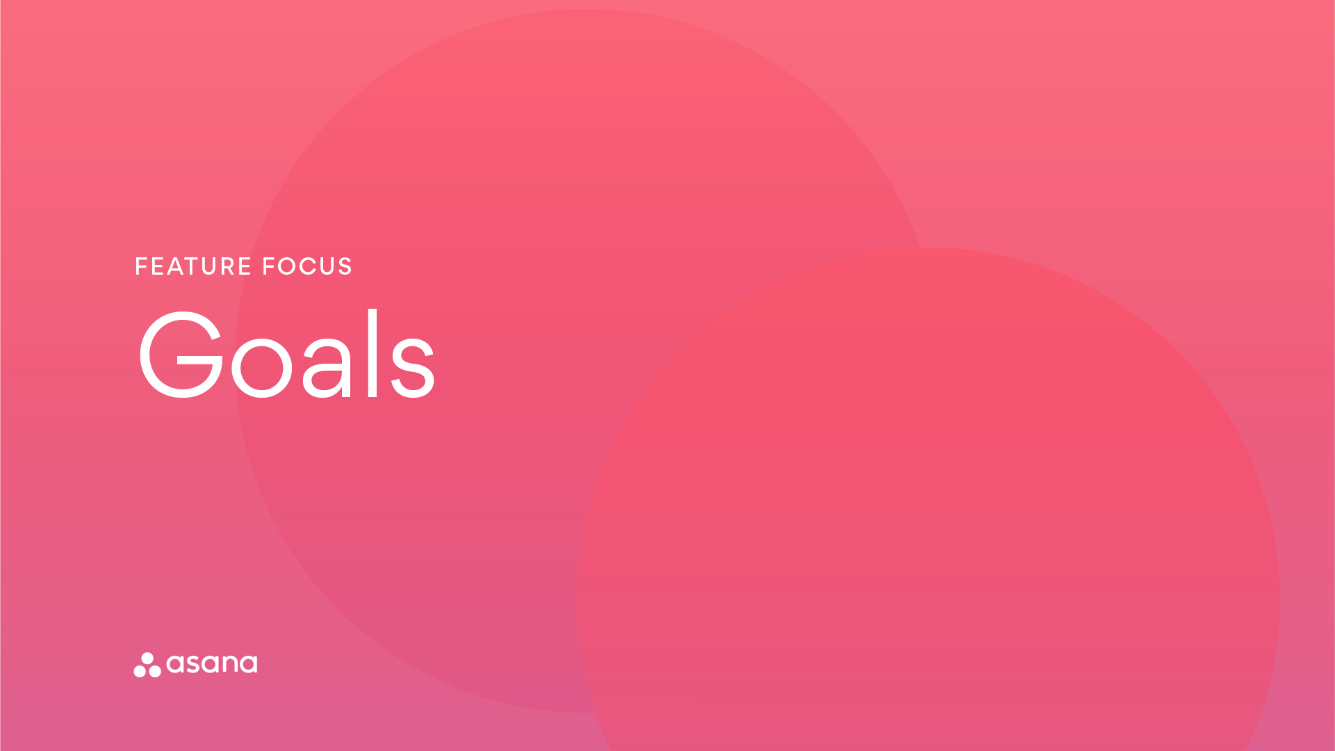 Feature Focus: Goals