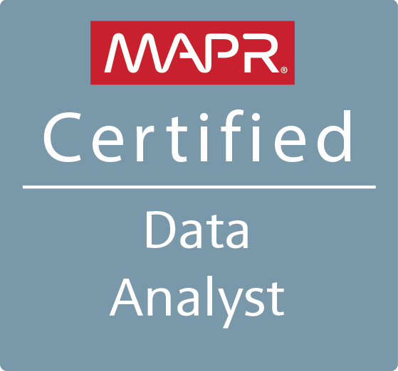 MapR Certified Data Analyst (MCDA)